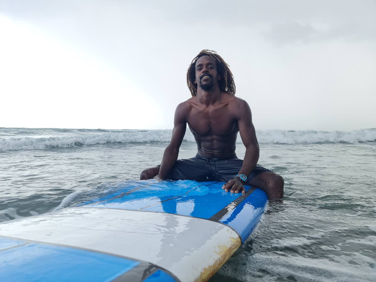 National surfer Icah Wilmot says the wave at South Haven public beach, known locally as ‘Makkas, are of great quality for surfing.