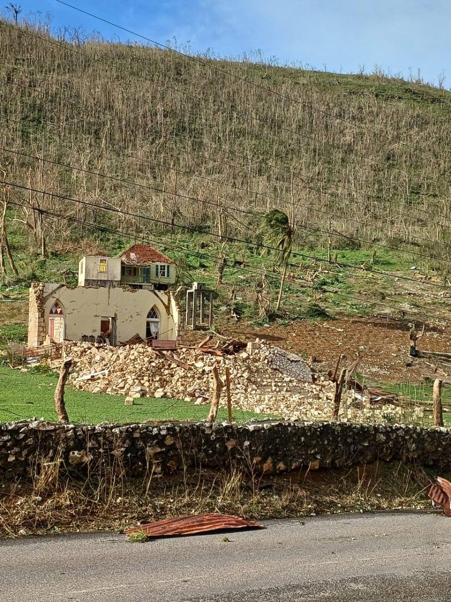 Complete decimation was what faced the Happy Grove United Church in St Elizabeth last October.