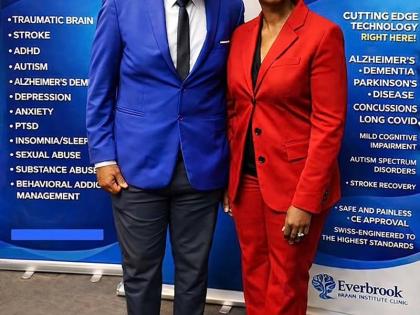Dr Francene Gayle, consultant stroke neurologist, and her husband, Dr Steve Lawrence, an expert in technology, curriculum, eLearning, artificial intelligence, and research, are the co-owners of Everbrook Brain Institute & Cognitive Clinic, located at 80 Mu