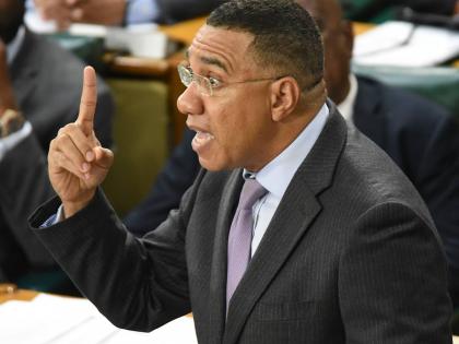 Prime Minister Dr Andrew Holness.