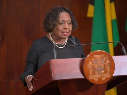Olivia Grange, Minister of Culture, Gender, Entertainment and Sport