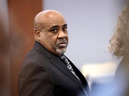 Duane Davis stands during a break in closing arguments during his murder trial, related to the 1996 killing of rapper Tupac Shakur, in Clark County District Court at the Regional Justice Center in Las Vegas, Monday, Aug. 31, 2026. (Steve Marcus/Pool Photo 