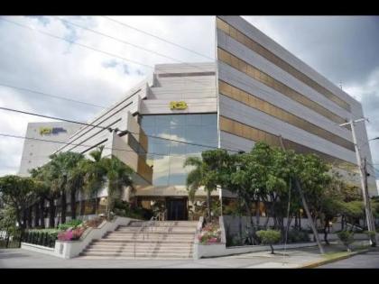 NCB Atrium on Trafalgar Road in New Kingston.
