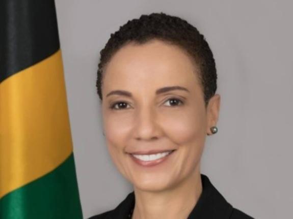 Senator Kamina Johnson Smith, Jamaica's Minister of Foreign Affairs and Foreign Trade