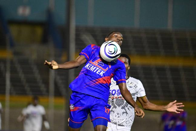 Cavalier FC vs Portmore United FC in the 2026 Concacaf Caribbean Cup at the National Stadium in St Andrew on Thursday September 3, 2026. 
